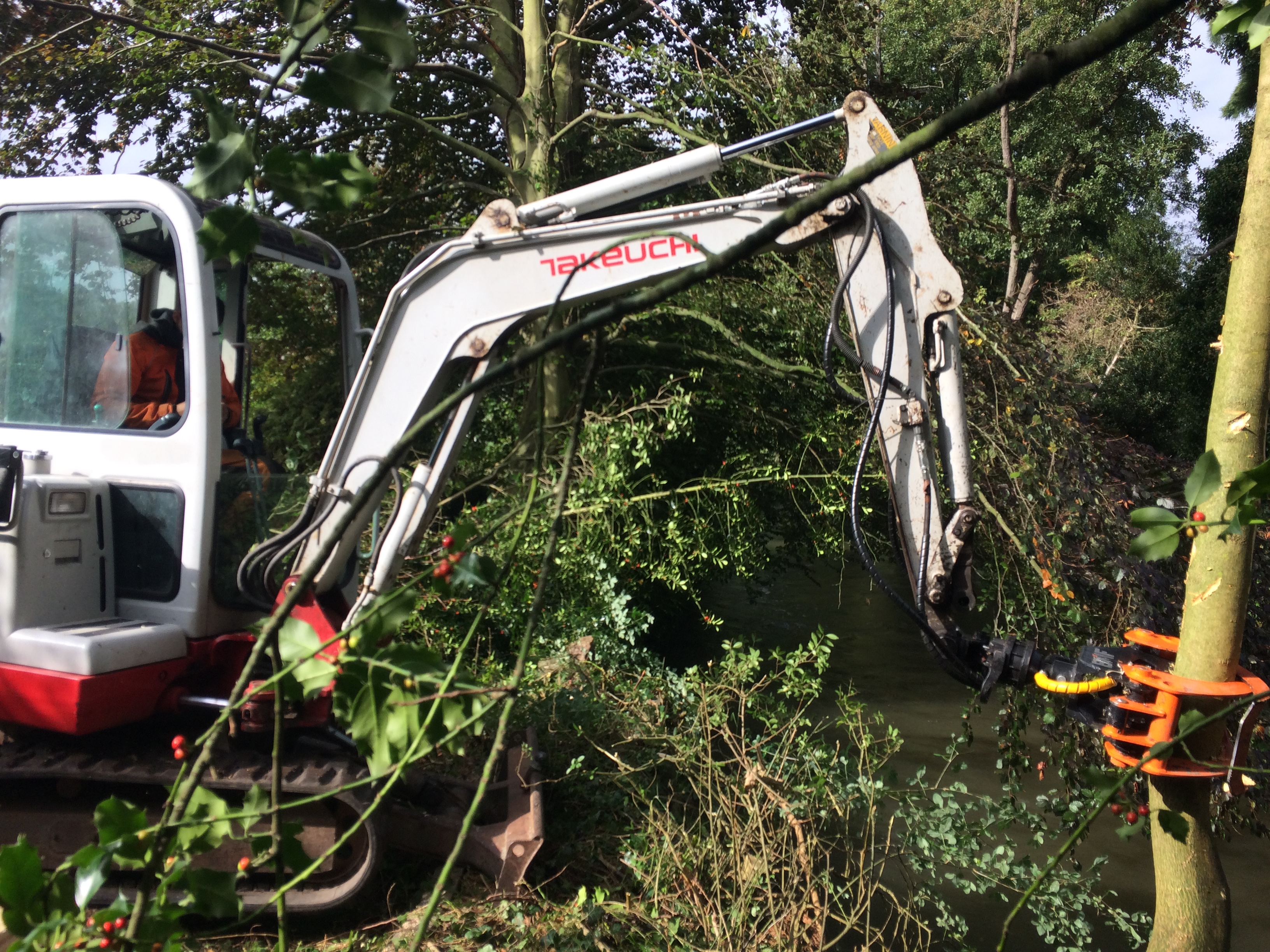 digger at work